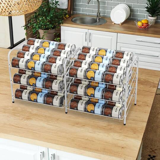 NEX™ 3-Tier Stackable Soda Can Rack Organizer, 2 Pack